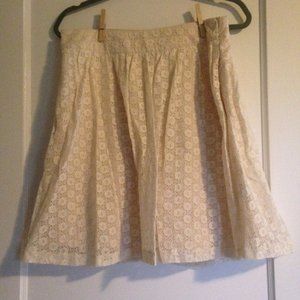 Last Chance! Anthropologie Tulle Lace Skirt